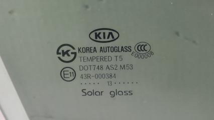 Стекло двери переднее правое OPTIMA TF 11-16 2013 TF 2.4 G4KK