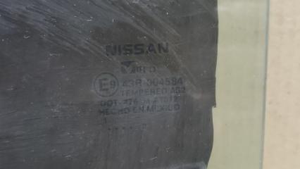 Стекло двери заднее левое SENTRA B17 12-21 2013 1.8 MRA8DE