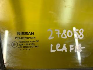 Стекло двери заднее правое NISSAN LEAF 18-