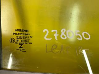 Стекло двери заднее правое LEAF 18-