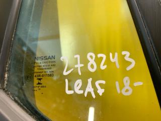 Стекло двери глухое заднее правое LEAF 18-