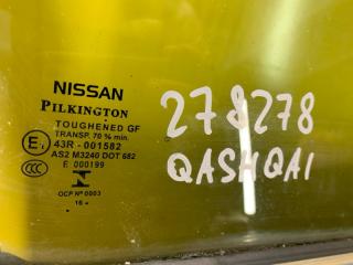 Стекло двери переднее правое QASHQAI/ROGUE SPORT 14-