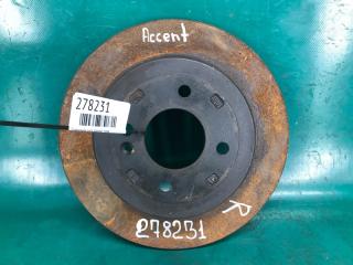 Тормозной диск задний правый HYUNDAI ACCENT RB 10-