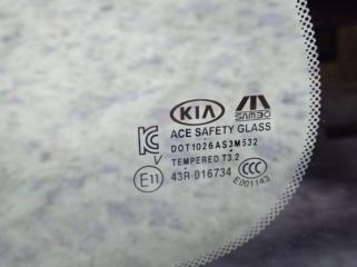 Стекло в кузов заднее левое SEDONA 14-18 16 YP 3.3 G6DM