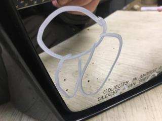 Зеркало правое SEBRING 06-10 JS