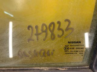 Стекло двери заднее левое QASHQAI 07-14