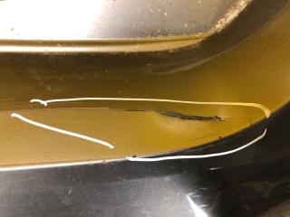 Бампер задний LEAF 18-