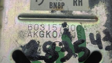 Ремень безопасности правый 3 BK 03-08 2005 SEDAN 2.3