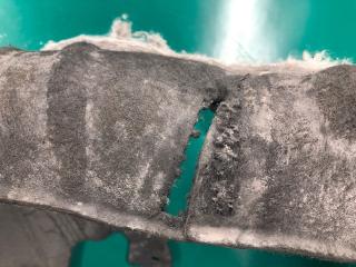 Подкрылок задний левый PASSAT B7 11-15 11/2011 CBTA 2.5L