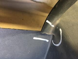 Бампер задний GRAND VITARA 05-15 Внедорожник