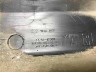 Накладка порога наружная правая SANTA FE (DM) 12-18 2013 2.4 G4KJ