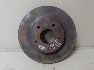 Тормозной диск передний NISSAN X-TRAIL T30 01-07 Б/У Тормозной диск передний NISSAN X-TRAIL T30 01-07