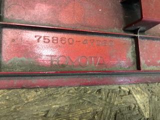 Накладка порога наружная левая PRIUS 16-