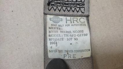 Ремень безопасности передний правый MURANO Z50 02-07 2004 3.5 VQ35DE