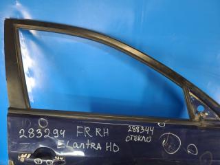 Стекло двери переднее правое HYUNDAI ELANTRA HD 06-11