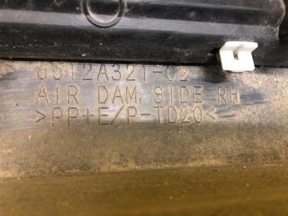 Накладка порога наружная правая OUTLANDER XL 05-13