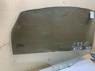 Стекло двери заднее правое ACCENT RB 10-