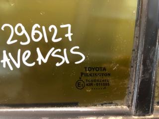 Стекло двери заднее левое AVENSIS 08-18