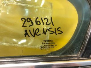 Стекло двери глухое заднее левое AVENSIS 08-18