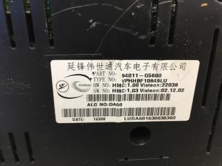 Панель приборов NIRO 16- 2017 1.6 G4LE