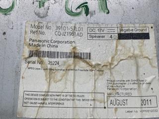 Магнитола SUZUKI KIZASHI 09-14 J24B