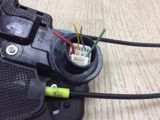 Замок двери задний правый VENZA 09-16 2009 3.5 2GR-FE