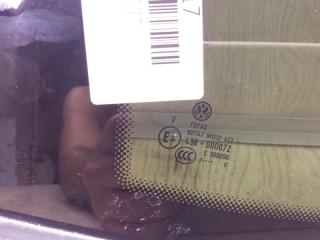 Стекло в кузов заднее левое ATLAS 17 -