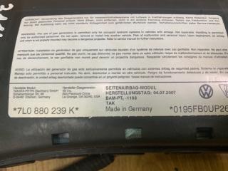 Подушка безопасности в сиденье левая VOLKSWAGEN TOUAREG 02-10 BHK 3.6