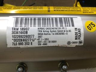 Подушка безопасности пассажира TOUAREG 02-10 2007 BHK 3.6