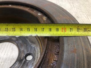 Тормозной диск задний QASHQAI/ROGUE SPORT 14- 2020 J11 2.0L MR20DD