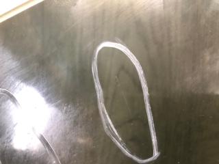 Стекло двери переднее левое ES350 06-12 2011 SEDAN 3.5 2GR-FE