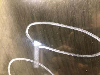 Стекло двери заднее левое Q50 15-20 2016 SEDAN 2.0T M274