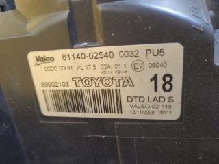 Фара правая AURIS 06-12