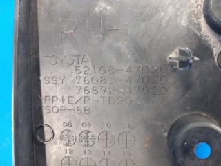 Накладка бампера задняя правая TOYOTA PRIUS - 30 09-17 ZVW30