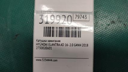 Катушка зажигания ELANTRA AD 16- 2018 2.0 G4NH