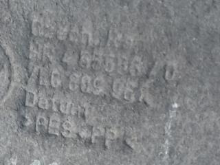 Подкрылок передний левый VOLKSWAGEN TOUAREG 02-10