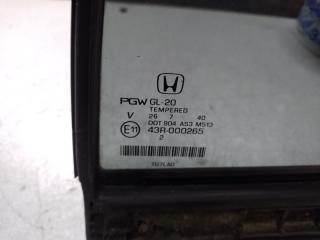 Стекло двери глухое заднее левое PILOT 15- 2017 3.5L