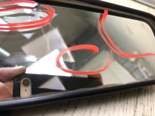 Зеркало салона GRAND VITARA 05-15 2005 Внедорожник 2.0 J20A