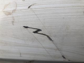 Дверь задняя левая 626 GD 87-91