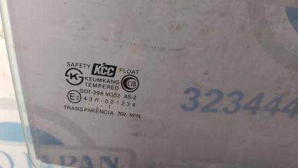 Стекло двери заднее правое ELANTRA XD 00-06