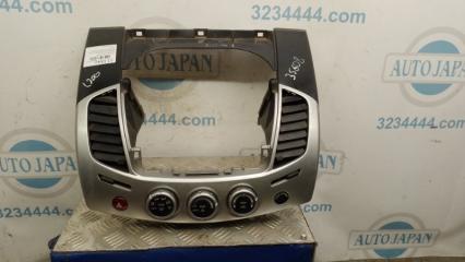 Накладка торпедо под магнитолу L200 06-14