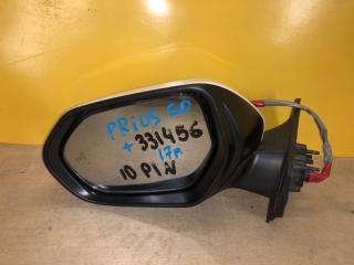 Зеркало левое TOYOTA PRIUS 16-