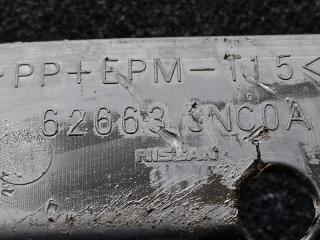 Защита переднего бампера LEAF 10-17