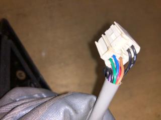 Зеркало левое RAV4 05-12