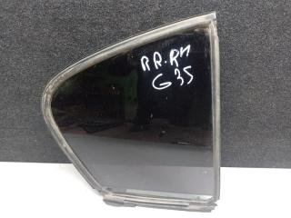 Стекло двери глухое заднее правое INFINITI G25/G35/G37/Q40 06-14