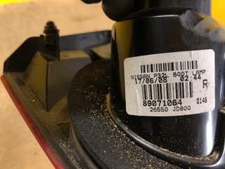 Фонарь внутренний правый QASHQAI 07-14