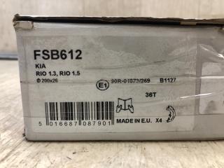 Колодки тормозные FORTE/CERATO TD 08-13 G4FC