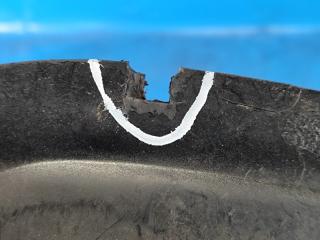 Подкрылок задний левый CHRYSLER 200 10-14 2.4 ED3