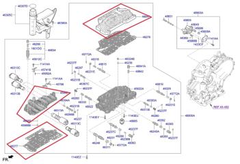 Гидроблок АКПП FORTE BD 18-21 2019 2.0