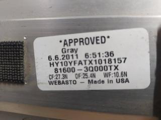 Люк SONATA YF 10-14